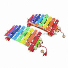 2013 beautiful rainbow wooden xylophone for kids in lowest price, good quality, non-toxic